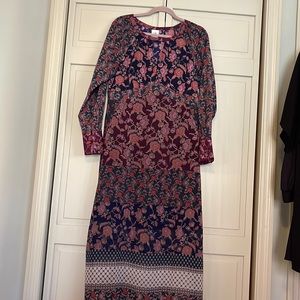 CAbi EUC Print Dress